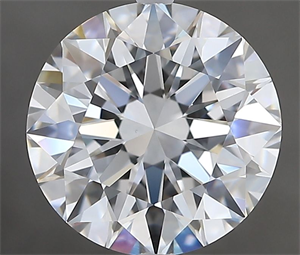 Picture of Natural Diamond 3.30 Carats, Round with Excellent Cut, G Color, VVS2 Clarity and Certified by GIA