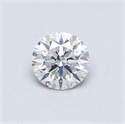 Diamante Natural 0.50 quilates, Redondo , Color F, claridad SI2 y certificado GIA