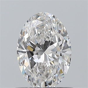 Picture of Natural Diamond 0.60 Carats, Oval with  Cut, E Color, VVS1 Clarity and Certified by GIA