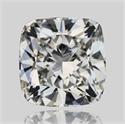 Natural Diamond 0.57 Carats, Cushion with  Cut, G Color, VVS2 Clarity and Certified by GIA