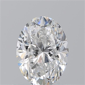 Picture of Natural Diamond 0.90 Carats, Oval with  Cut, D Color, VVS1 Clarity and Certified by GIA