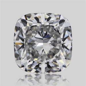 Foto Diamante Natural 0.70 quilates, Del cojín , Color D, claridad VVS2 y certificado GIA de