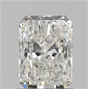 Natural Diamond 1.01 Carats, Radiant with  Cut, I Color, I1 Clarity and Certified by GIA