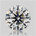 Diamante Natural 0.71 quilates, Redondo , Color H, claridad VS2 y certificado IGI