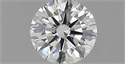 Diamante Natural 0.50 quilates, Redondo , Color F, claridad VVS2 y certificado IGI