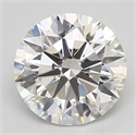 Natural Diamond 0.70 Carats, Round with Excellent Cut, H Color, SI1 Clarity and Certified by GIA
