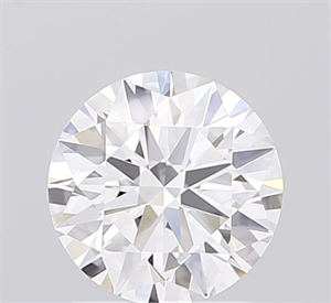 Picture of Lab Grown Diamond 1.57 Carats, Round with Ideal Cut, D Color, VVS2 Clarity and Certified by IGI