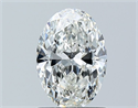 Diamante Natural 0.90 quilates, Ovalado , Color G, claridad VS2 y certificado GIA