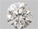 Natural Diamond 0.40 Carats, Round with Very Good Cut, G Color, SI2 Clarity and Certified by GIA