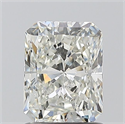 Natural Diamond 1.20 Carats, Radiant with  Cut, J Color, SI2 Clarity and Certified by GIA