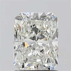 Picture of Natural Diamond 1.20 Carats, Radiant with  Cut, J Color, SI2 Clarity and Certified by GIA