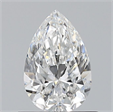 Diamante Natural 0.70 quilates, De pera , Color F, claridad VS2 y certificado GIA