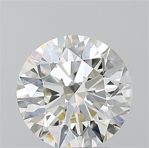 Picture of Natural Diamond 2.01 Carats, Round with Excellent Cut, J Color, SI1 Clarity and Certified by GIA