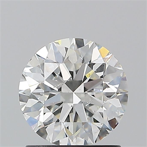 Picture of Natural Diamond 1.20 Carats, Round with Excellent Cut, G Color, SI2 Clarity and Certified by GIA