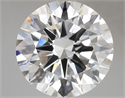 Lab Grown Diamond 6.52 Carats, Round with Excellent Cut, F Color, VVS2 Clarity and Certified by IGI