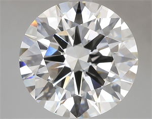 Picture of Lab Grown Diamond 6.52 Carats, Round with Excellent Cut, F Color, VVS2 Clarity and Certified by IGI