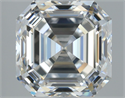 Natural Diamond 1.21 Carats, Asscher with  Cut, H Color, IF Clarity and Certified by GIA