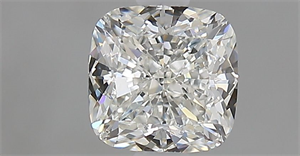 Foto Diamante Natural 0.92 quilates, Del cojín , Color H, claridad IF y certificado GIA de