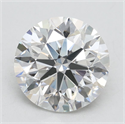 Lab Grown Diamond 2.57 Carats, Round with Excellent Cut, F Color, VS1 Clarity and Certified by IGI
