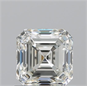Natural Diamond 1.01 Carats, Asscher with  Cut, J Color, VVS2 Clarity and Certified by GIA