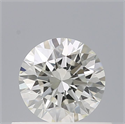 Diamante Natural 0.53 quilates, Redondo , Color H, claridad VVS1 y certificado IGI