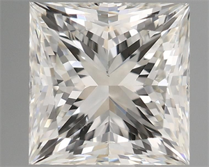 Picture of Natural Diamond 0.90 Carats, Princess with  Cut, I Color, VS2 Clarity and Certified by GIA