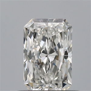 Picture of Natural Diamond 0.54 Carats, Radiant with  Cut, G Color, IF Clarity and Certified by GIA