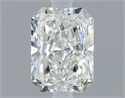 Natural Diamond 0.51 Carats, Radiant with  Cut, H Color, IF Clarity and Certified by GIA