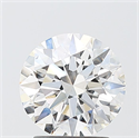 Del inventario de diamantes de laboratorio, 2.10 quilates, Redondo , Color E, claridad VVS2 y certificado IGI