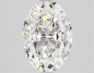 Picture of Natural Diamond 2.03 Carats, Oval with  Cut, E Color, VS2 Clarity and Certified by GIA