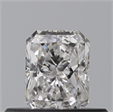 Natural Diamond 0.31 Carats, Radiant with  Cut, D Color, VS1 Clarity and Certified by GIA