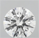 Lab Grown Diamond 5.05 Carats, Round with Ideal Cut, F Color, VS1 Clarity and Certified by IGI