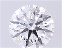Del inventario de diamantes de laboratorio, 5.55 quilates, Redondo , Color E, claridad VVS1 y certificado IGI