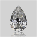 Natural Diamond 0.39 Carats, Pear with  Cut, H Color, SI2 Clarity and Certified by GIA