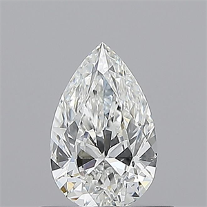 Picture of Natural Diamond 0.50 Carats, Pear with  Cut, E Color, VS2 Clarity and Certified by GIA