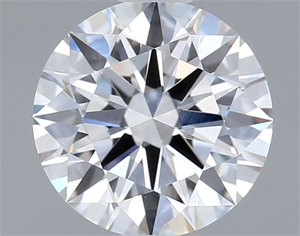 Picture of Lab Grown Diamond 1.03 Carats, Round with Ideal Cut, E Color, VS1 Clarity and Certified by IGI