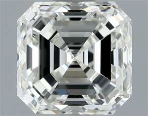 Foto Diamante Natural 1.00 quilates, Asscher , Color H, claridad VS1 y certificado IGI de