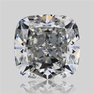 Foto Diamante Natural 1.51 quilates, Del cojín , Color G, claridad VS2 y certificado GIA de