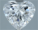 Natural Diamond 2.51 Carats, Heart with  Cut, D Color, VS2 Clarity and Certified by GIA