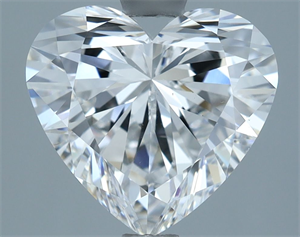 Picture of Natural Diamond 2.51 Carats, Heart with  Cut, D Color, VS2 Clarity and Certified by GIA