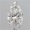 Diamante Natural 0.16 quilates, marqués , Color F, claridad VS2 y certificado IGI