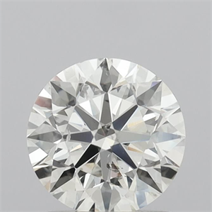 Picture of Natural Diamond 1.01 Carats, Round with Excellent Cut, K Color, SI2 Clarity and Certified by GIA