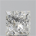 Natural Diamond 2.01 Carats, Princess with  Cut, G Color, VS1 Clarity and Certified by GIA