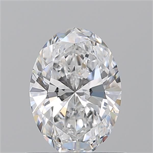 Picture of Natural Diamond 0.76 Carats, Oval with  Cut, D Color, VVS2 Clarity and Certified by GIA