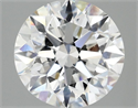 Lab Grown Diamond 3.01 Carats, Round with Excellent Cut, E Color, VS2 Clarity and Certified by IGI
