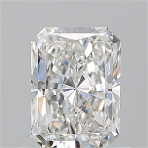 Picture of Natural Diamond 0.80 Carats, Radiant with  Cut, H Color, VS1 Clarity and Certified by GIA