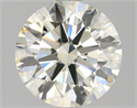 Diamante Natural 2.07 quilates, Redondo , Color M, claridad VVS1 y certificado HRD