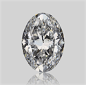Natural Diamond 1.21 Carats, Oval with  Cut, D Color, VVS1 Clarity and Certified by GIA