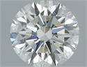 Natural Diamond 0.54 Carats, Round with Excellent Cut, I Color, VS1 Clarity and Certified by GIA