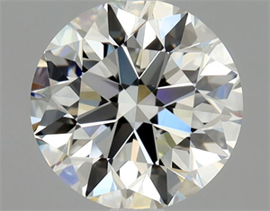 Picture of Natural Diamond 0.80 Carats, Round with Excellent Cut, J Color, VS2 Clarity and Certified by GIA